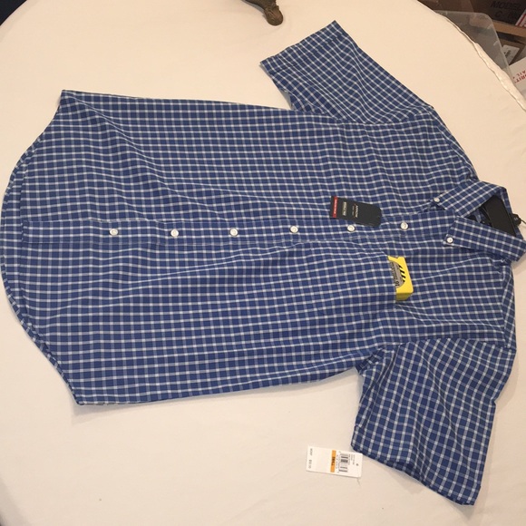 ARROW MEN SMALL WRINKLE FREE HAMILTON POPLIN NWT - Picture 5 of 8